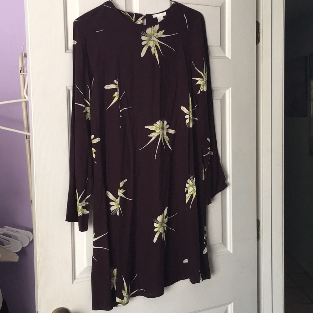 Floral dress.